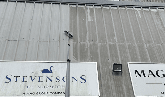 Cladding cleaning