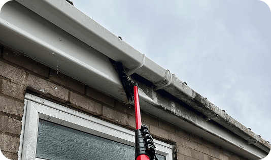 Domestic fascia cleaning